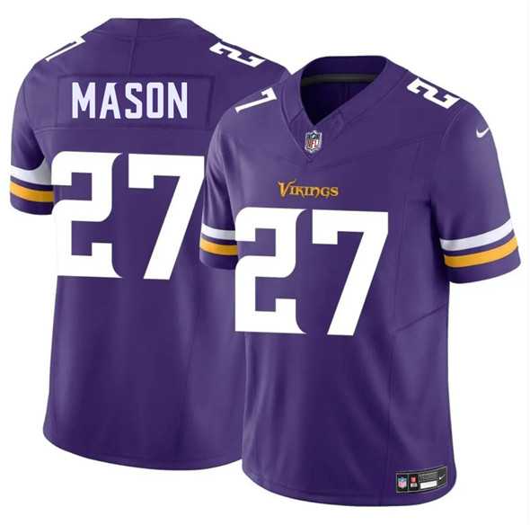 Men & Women & Youth Minnesota Vikings #27 Jordan Mason Purple 2025 F.U.S.E. Vapor Untouchable Limited Stitched Jersey